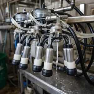 شستشو و ضدعفونی دستگاه‌ شیردوشی