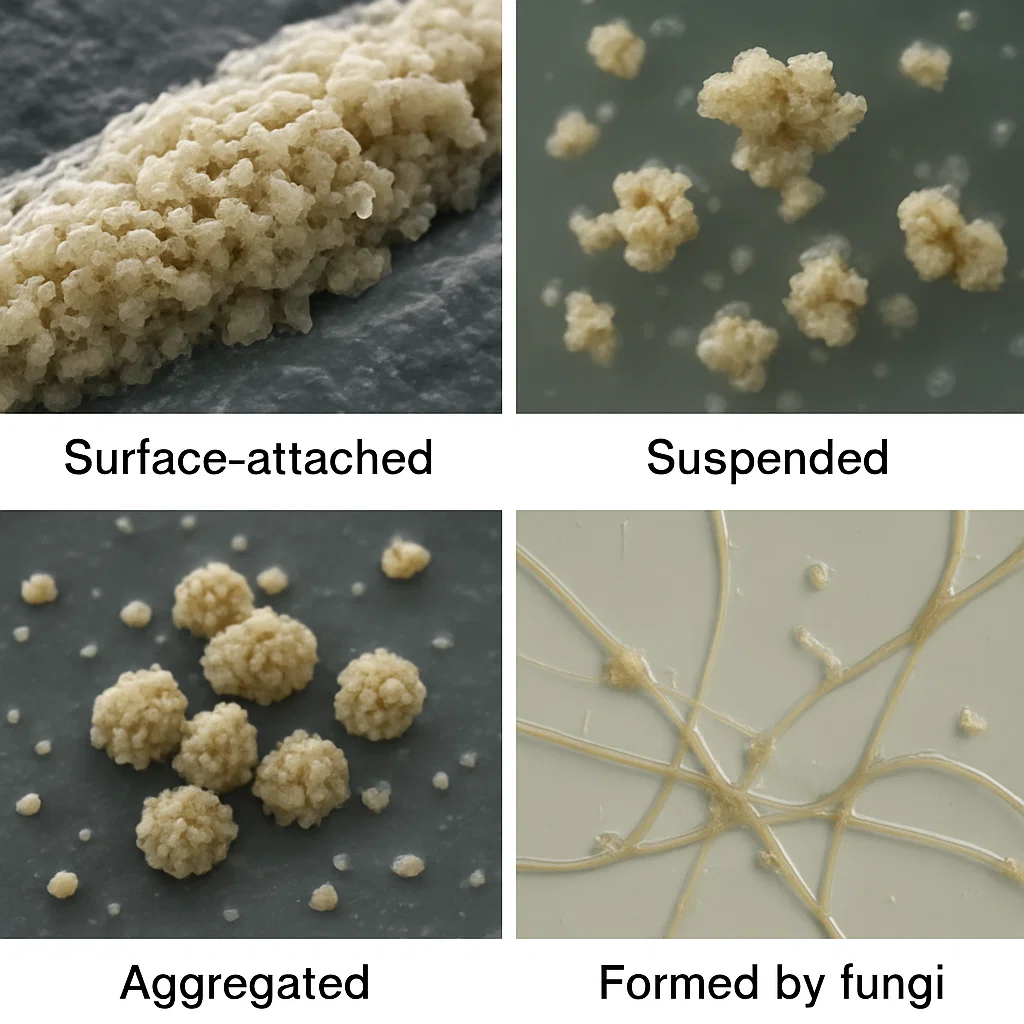انواع بیوفیلم ها