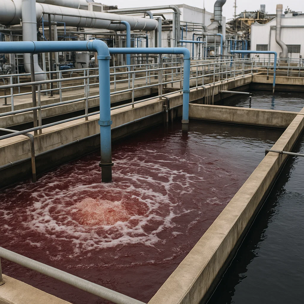 فرآیند رنگ زدایی از پساب کارخانه نساحی