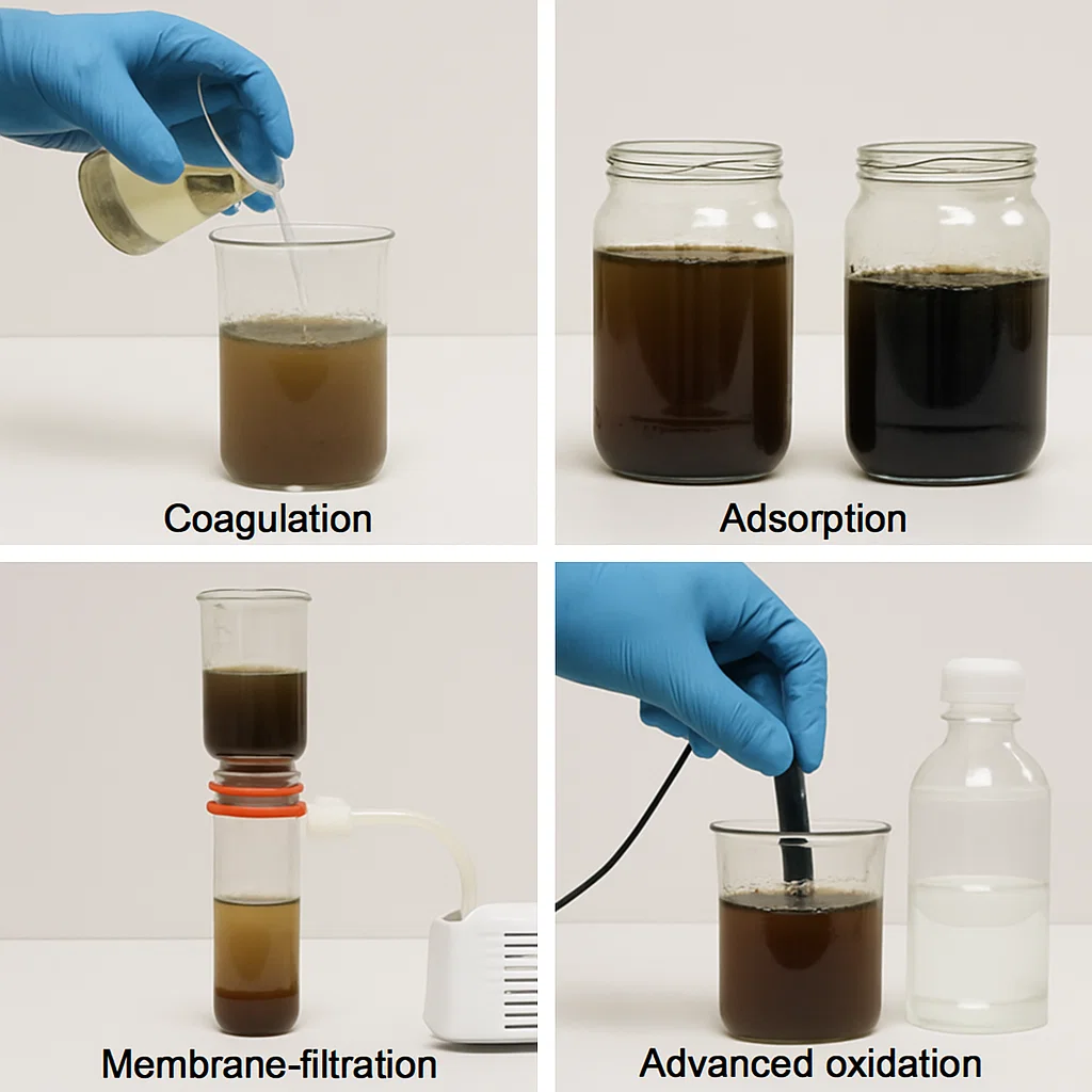 روش های تصفیه فاصلاب نساجی