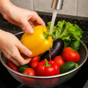 ضدعفونی میوه و سبزیجات