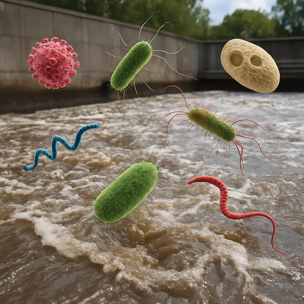 روش تشخیص آلاینده های میکروبی و پاتوژن های قارچی فاضلاب