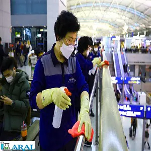 ضدعفونی فرودگاه