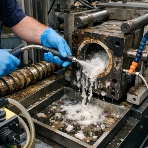 رسوبزدایی ماشین های قالب گیری تزریقی