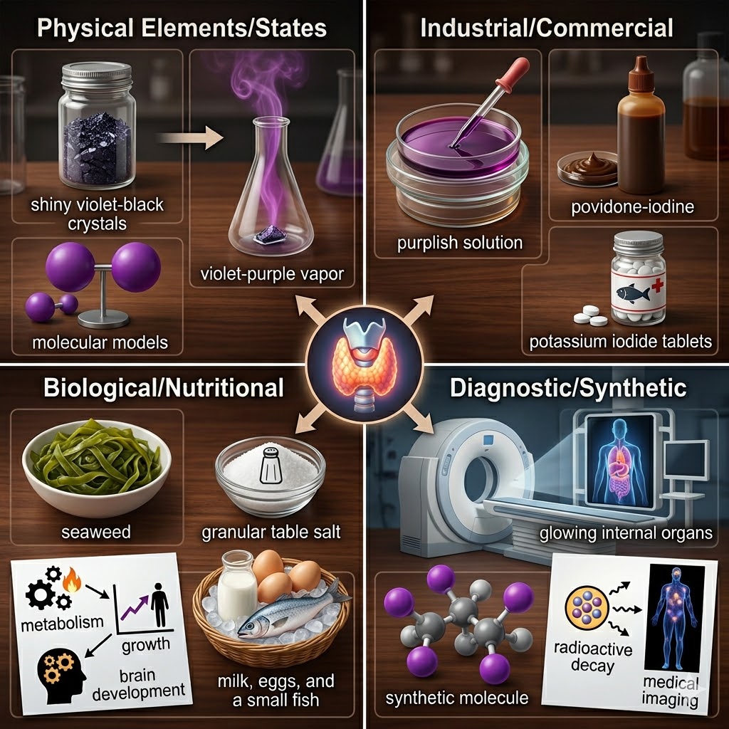 types of Iodine