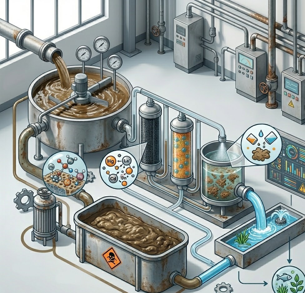 methods of heavy metal removal