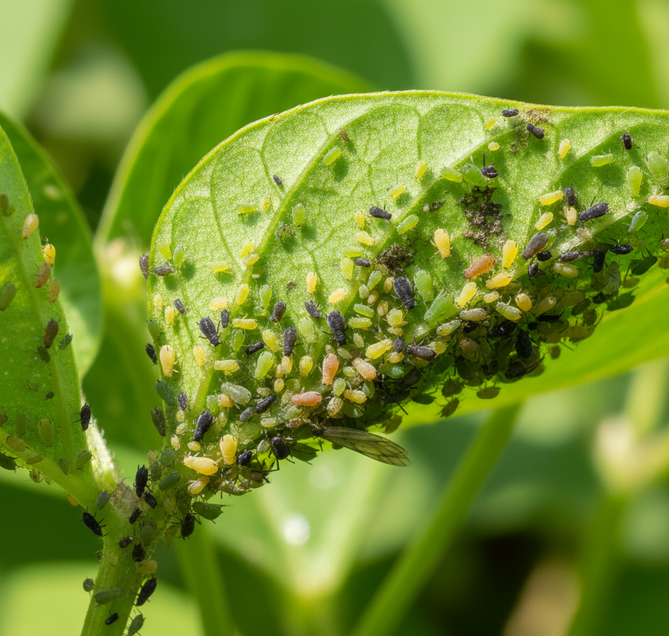 شته، آفت باقلا