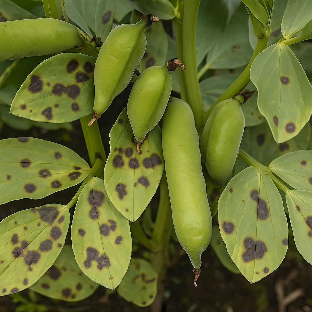 آفات و بیماری های باقلا