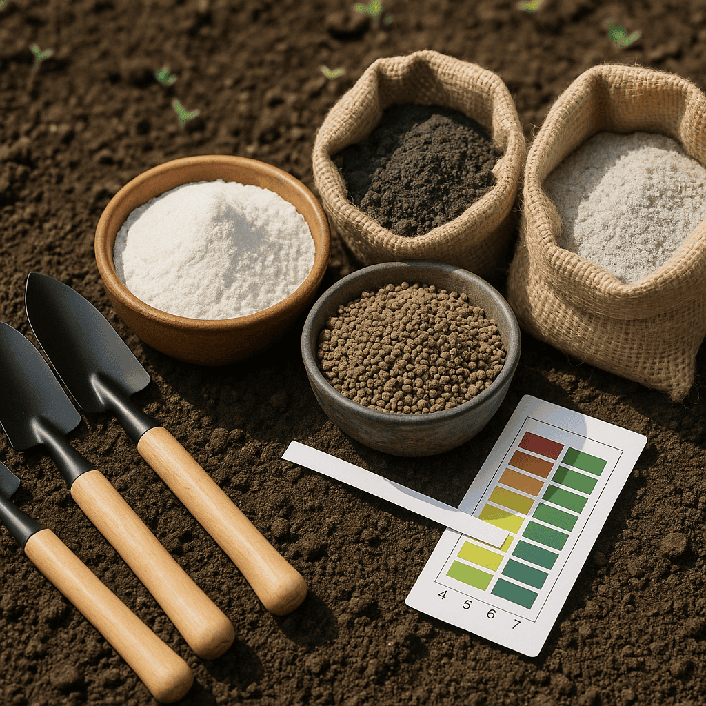 Adjusting Soil pH