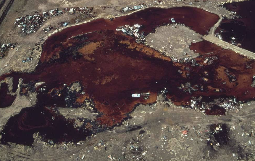 تشکیل لجن اسیدی پس از استفاده از اسید سولفوریک