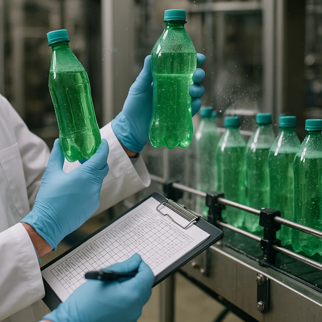 کنترل کیفیت بعد از ضدعفونی و رسوب زدایی پر کن ها در صنایع تولید نوشیدنی و آبجو