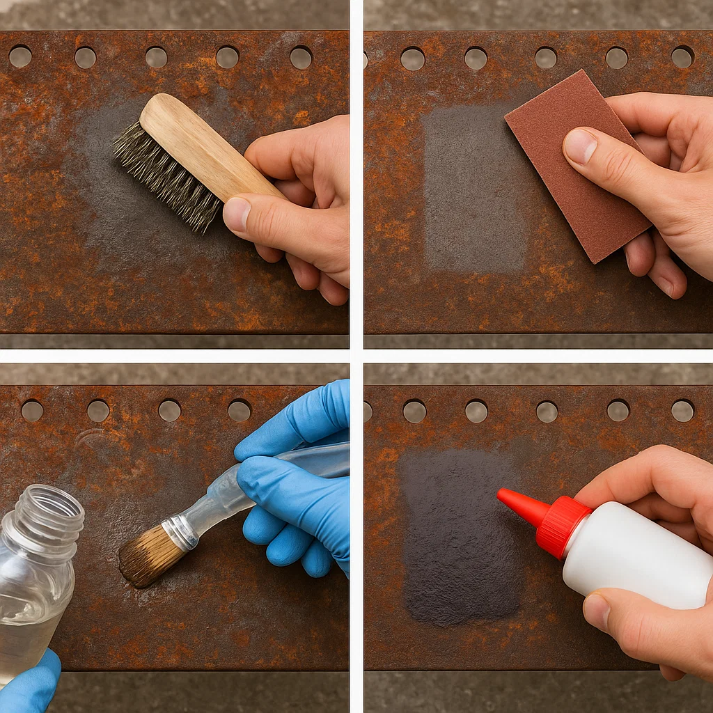 زنگ بری از فلزات