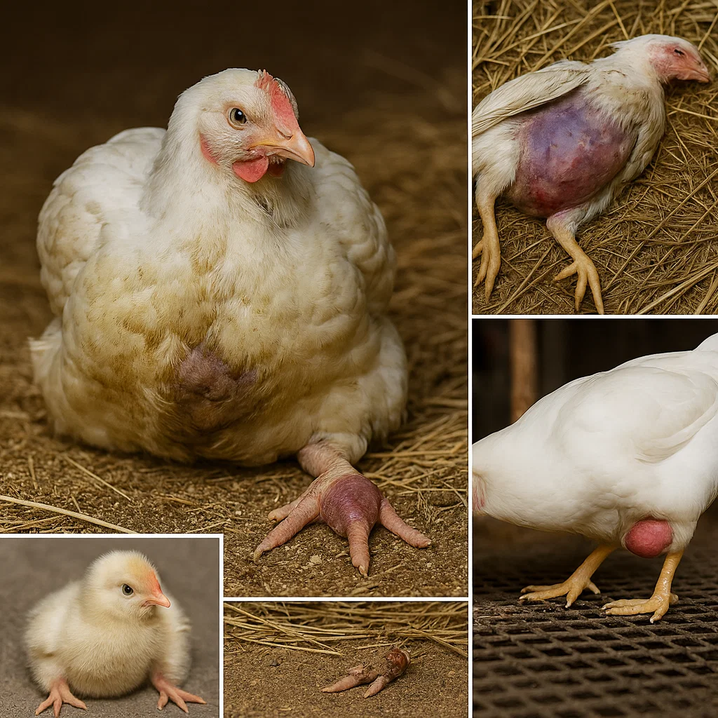 بیماری های متابولیک شایع در طیور