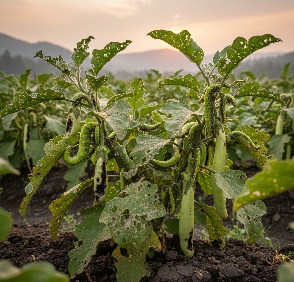 بیماری های بادنجان