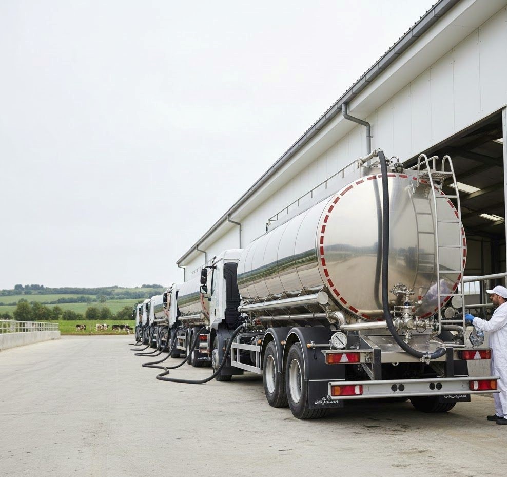 تانکر انتقال شیر