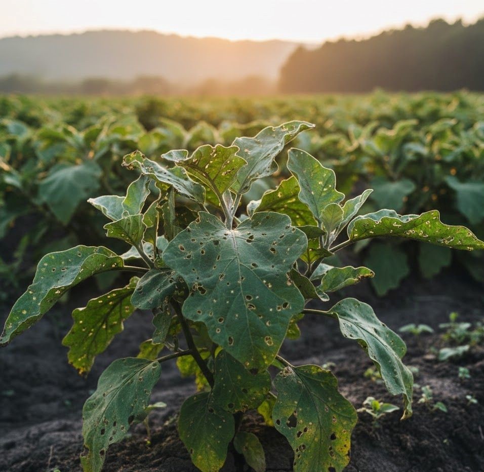 بیماری آفتاب سوختگی گوجه فرنگی