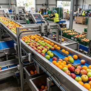 خطوط سورتینگ در فناوری پس از برداشت